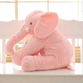 Almohada de peluche en forma de elefante (60cm)